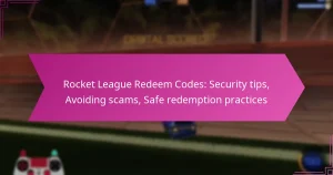 Read more about the article Rocket League Redeem Codes: Security tips, Avoiding scams, Safe redemption practices