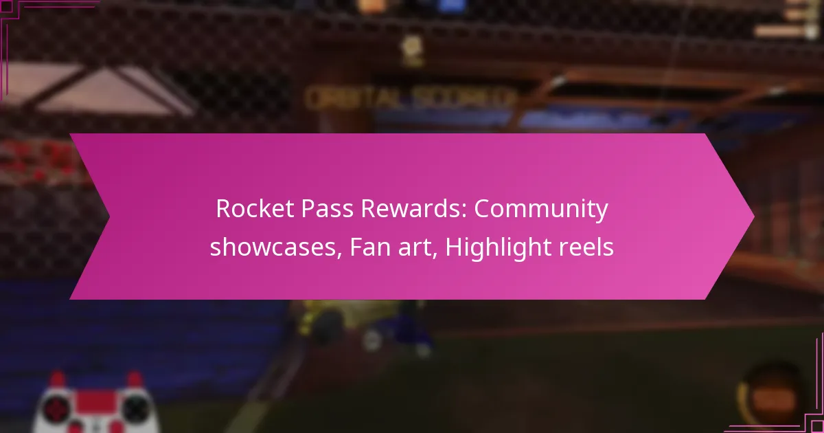 You are currently viewing Rocket Pass Rewards: Community showcases, Fan art, Highlight reels